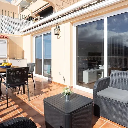 公寓 Home2book Amazing Sea Views, Terrace & Pool Tabaiba